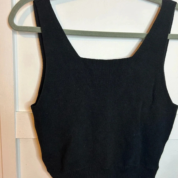 Nwt Lou & Grey Black Knit Sweater Tank - Picture 6 of 6